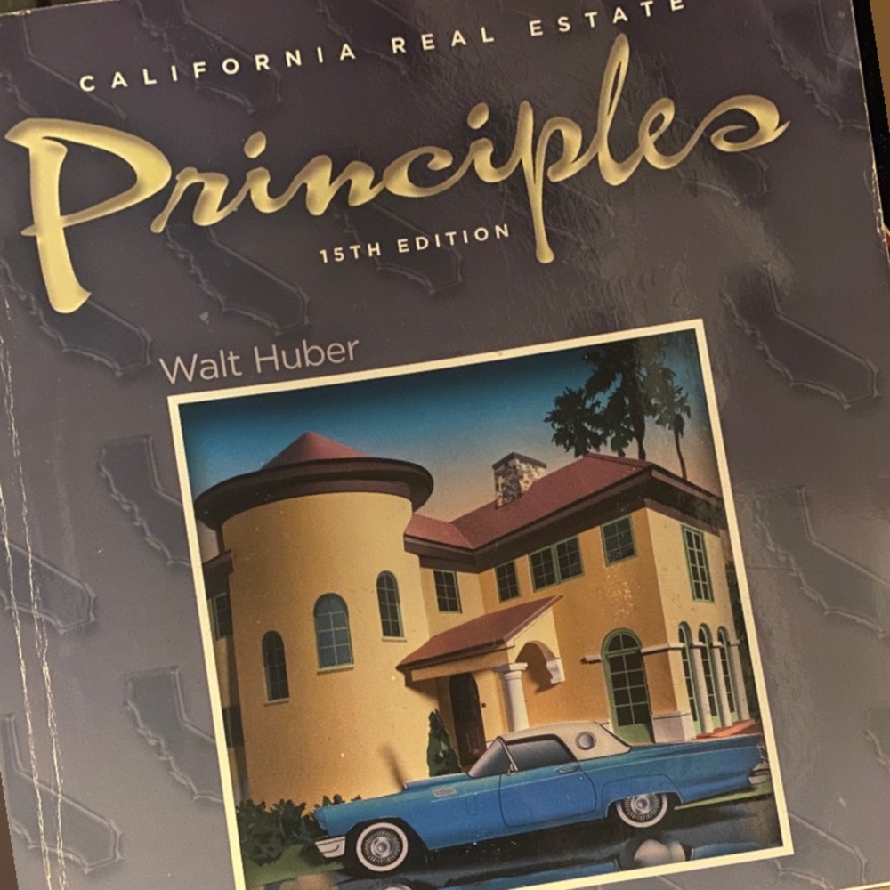 Principles of Real Estate College Textbook (Gently Used)